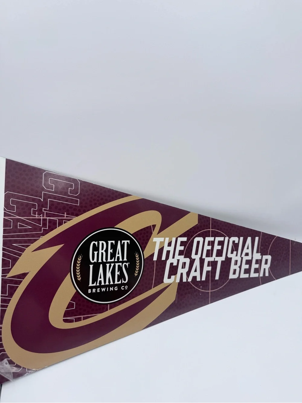 Cleveland Cavaliers Great Lakes Brewing Co. NBA Fan Decor Metal Sign 32” Pendant